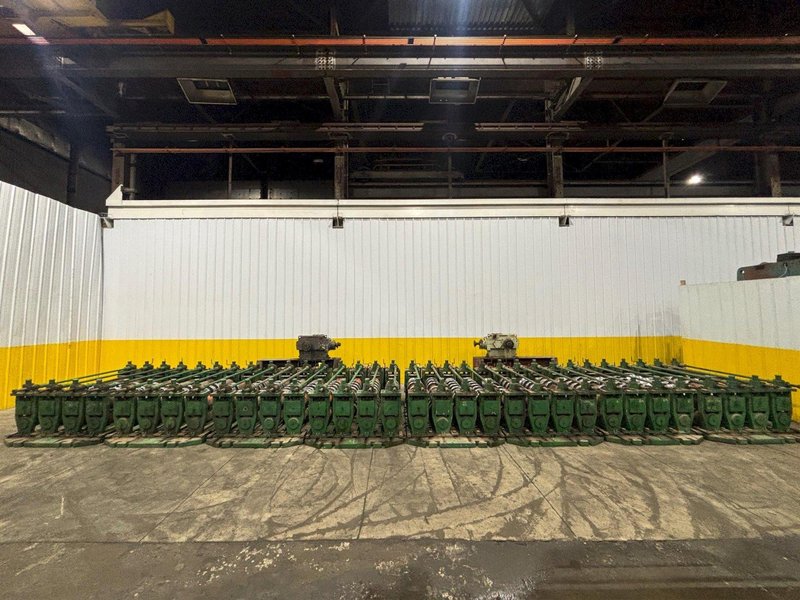 36" HI-RIB (7.2 TYPE) PANEL RAFTED ROLLFORMER LINE;  INCLUDES UNCOILER, ROLLFORMER &amp; FLYING CUTOFF SHEAR: YOBRO #24156