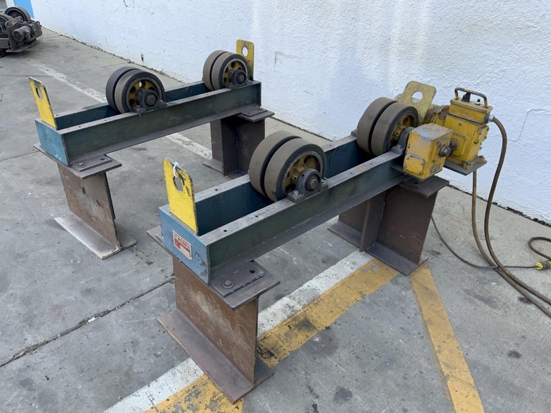6000 LBS WEBB MODEL #T6- PWR 16 TANK TURNING ROLLS: STOCK #81376