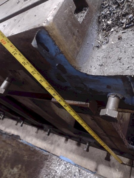 270” X 92” HEAVY DUTY T-SLOTTED SET-UP TABLE: STOCK #22996