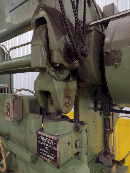 35 TON VERSON 24" X 96" FLANGE BED MECHANICAL PRESS BRAKE: STOCK #20241