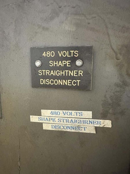 2&quot; X 8 STAND SUTTON 2-PLANE HEX, ROUND, SQUARE, FLAT &amp; SHAPE STRAIGHTENER: STOCK #14540