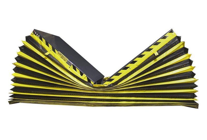 2,000 LBS UNI-CRAFT PASS THROUGH  DUAL SIDED UPENDER WITH ROLLERS : STOCK #21936