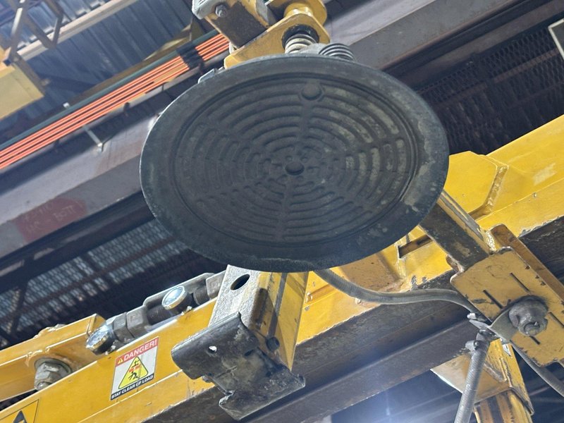 8,000 LBS X 60&#039; X 8&#039; ANVER MODEL  82001216 (E800M16-642A-8/53) VACUUM SHEET LIFTER, 2015: STOCK 22458