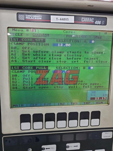 Cincinnati Milacron Used MH300-29 Injection Molding Machine, 300 ton,  29 oz.