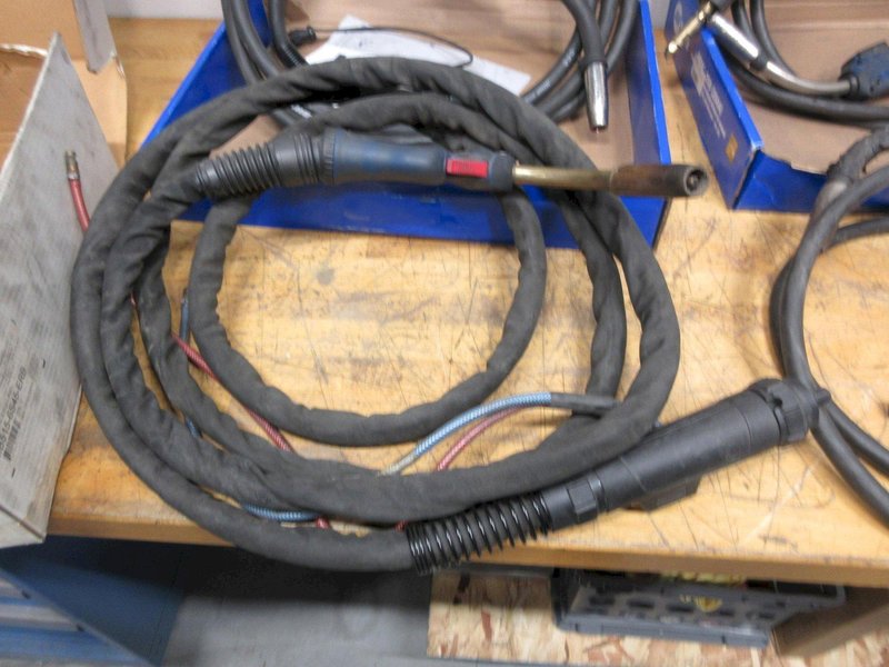 Miller and Abicor Binzel MIG Welding Guns with Connector Cables- Auction Item
