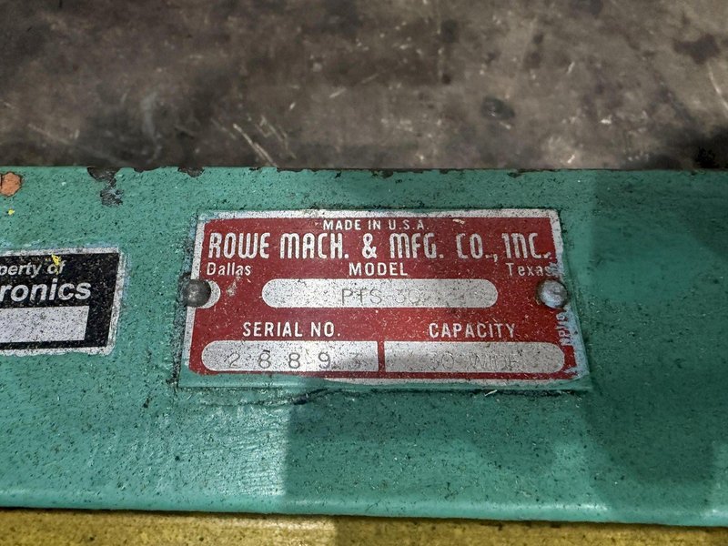 10,000 LBS X 24" X .105" ROWE ENTRY SERVO FEED LINE, COIL CAR, REEL, STRAIGHTENER, INDRAMAT SERVO FEED: YOBRO #24518