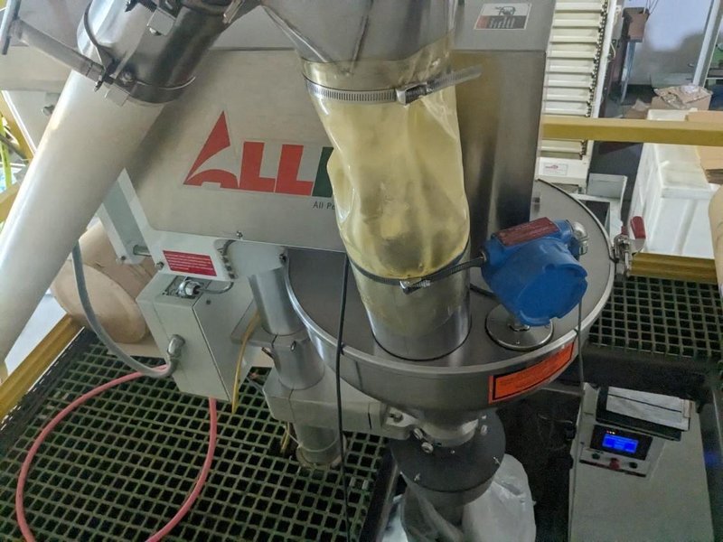AllFill B-600 Semi-Automatic Auger Filler, 2009 – With Mezzanine, Video Available