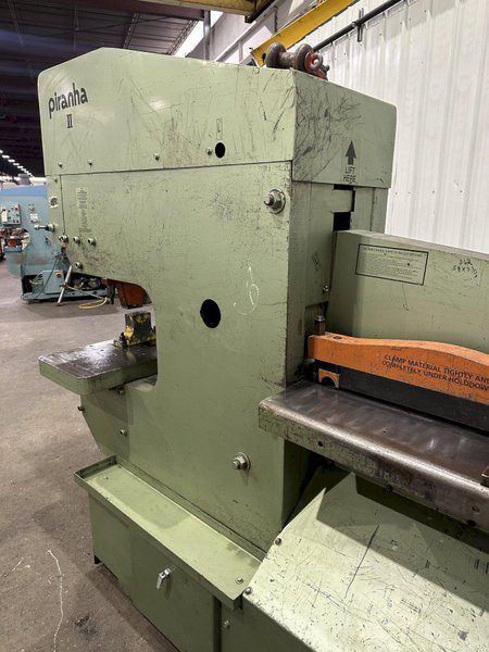 140 TON PIRANHA model P11-140 HYDRAULIC IRONWORKER : STOCK #77765