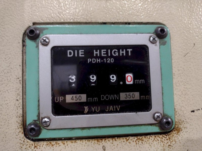 160 TON SUTHERLAND MODEL #FTP-160 GAP PRESS, STROKE 7.87&quot;, new 2000 : STOCK #20720