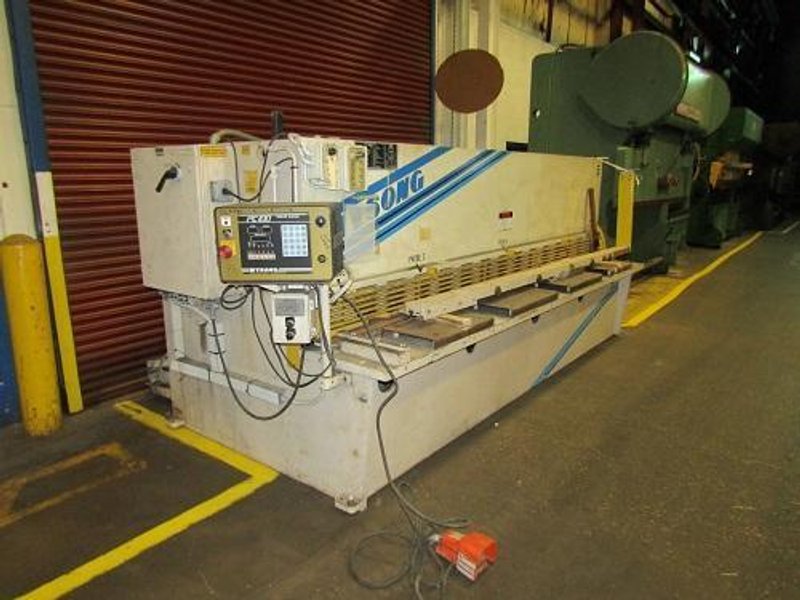 1/4" X 12' WYSONG HYDRAULIC SQUARING SHEAR