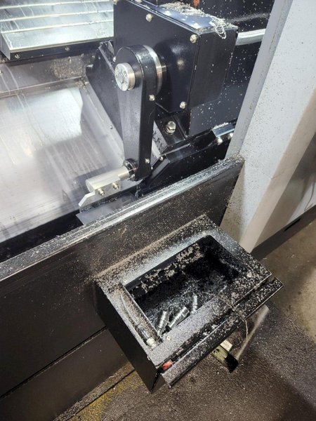 Hurco TMX8MYSi CNC Mill/Turn Lathe, with Hurco Ctrl., 4500 RPM, 12 Turret,  Live Tooling, Barfeeder, 37 HP, New 2023