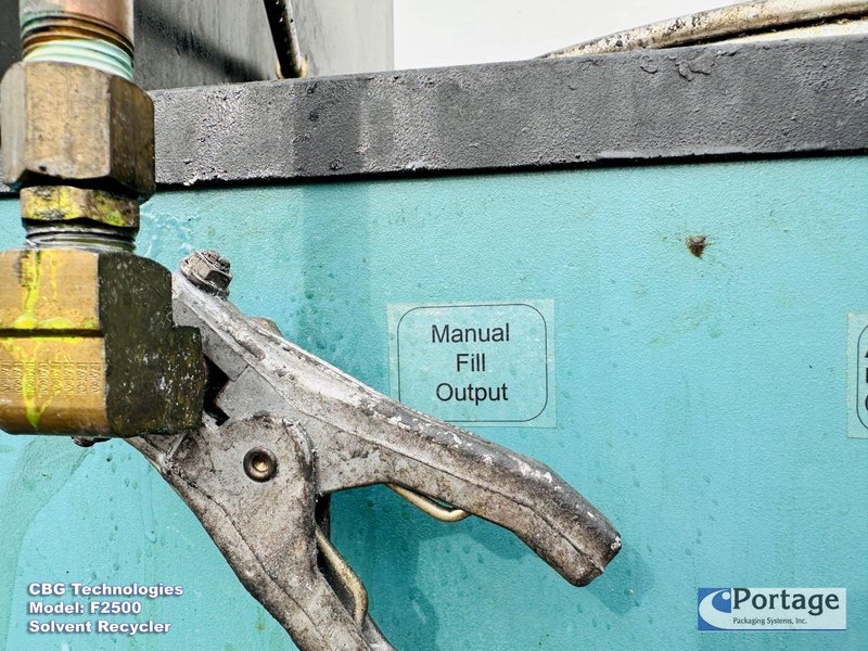 CBG Technologies Model: F2500  ||  Solvent Recycler