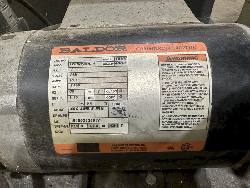 4000 LB X 48" X 40"  ECONO-LIFT MODEL #SL24-40 HYDRAULIC SCISSOR LIFT TABLE WITH ROLLER TOP: STOCK #20950