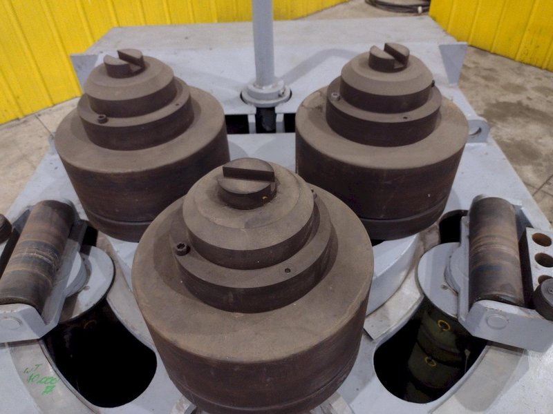 5&quot; X 5&quot; X 1/2&quot; ROUNDO MODEL #R-5-S HYDRAULIC ANGLE ROLL: STOCK #23480