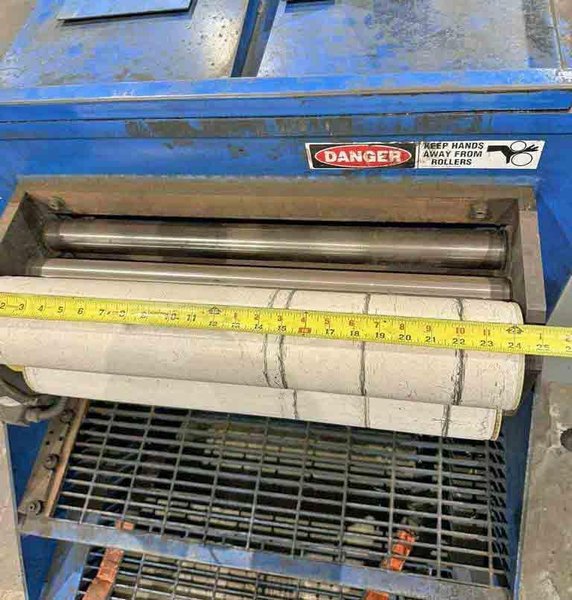 Trim Coil Winding Line, Michigan Roll Form, 24" x 0.024"