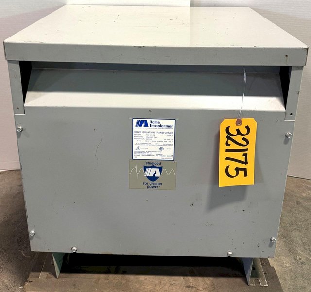 34 KVA Acme Transformer DTHA-034-4S, 575 Primary, 230Y/133 Secondary