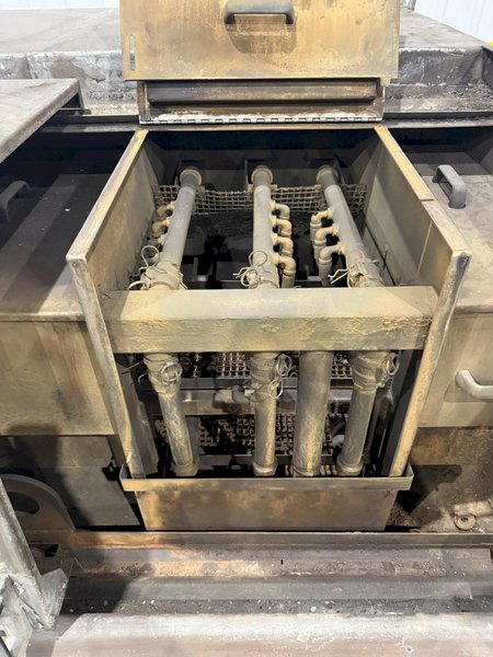 18" RANSOHOFF LEANVEYOR 3-STAGE STEEL MESH CONVEYOR PASS THROUGH PARTS WASHER, NEW 2017: YOBRO #24292