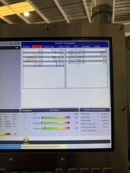 Haas VF-1 CNC Vertical Machining Center – 2016 Mill