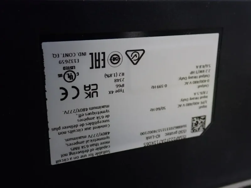 LENZE FREQUENCY INVERTER DRIVE   -  I55AP222#