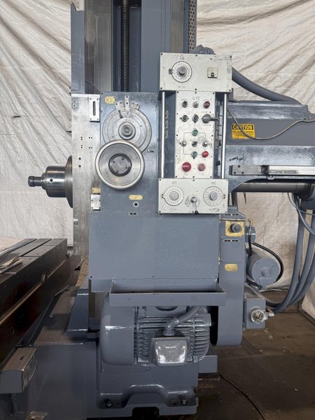 4" DEVLIEG 4K-60 SPIRAMATIC HORIZONTAL BORING MILL. STOCK # 0220126