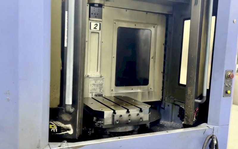 Doosan HP 5100 HMC, 2008 – Chip Conveyor, 1000 PSI TSC, 60 ATC, 14,000 RPM Spindle