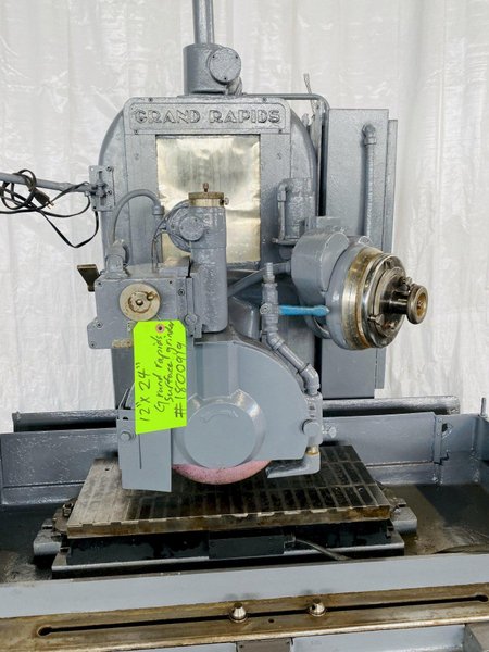 10" X 24" GALLMEYER &amp; LIVINGSTON MODEL 360 HYDRAULIC SURFACE GRINDER. STOCK # 1406719