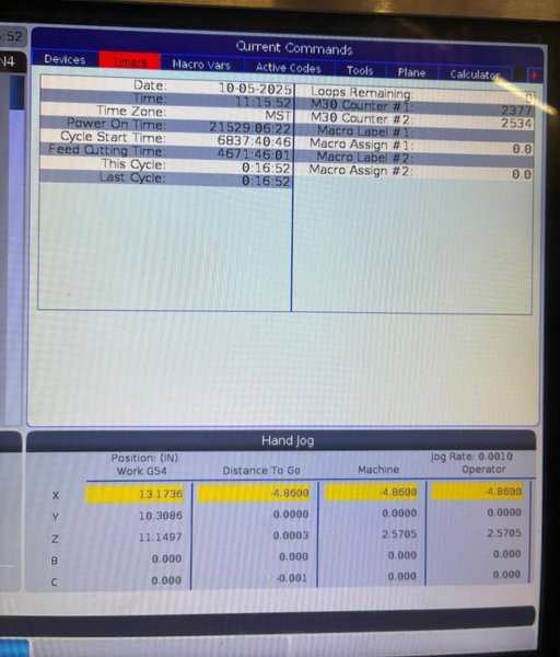 Haas UMC-750 5-Axis CNC Universal Machining Center – 12,000 RPM, 40 ATC, TSC, HSM Mill