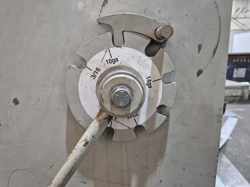 1/4” x 10’ Accurshear 625010 Hydraulic Shear, 1999