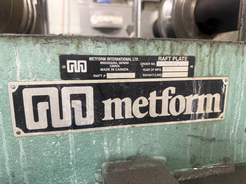 20 STAND X 2.5" METFORM RAFTED ROLLFORMER: YOBRO #24923