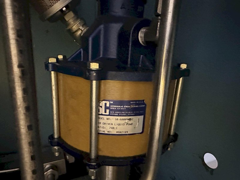 40,000 PSI ACL TECHNOLOGIES (AEROSPACE) MODEL #9882-0034 PRESSURE &amp; FLOW TEST BENCH MACHINE: STOCK #19827