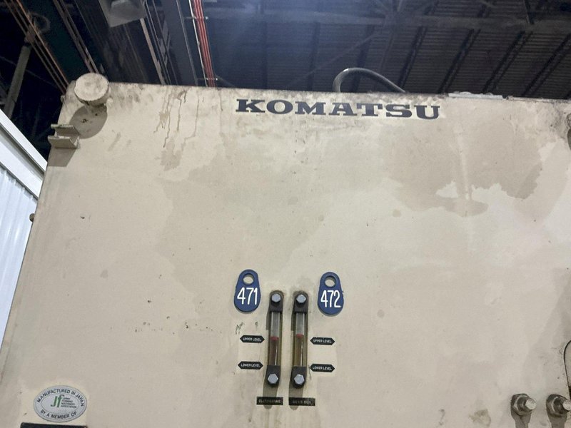 66 TON KOMATSU MODEL #OBS60-3 GAP FRAME PRESS 6.3" STROKE &amp; 6" SONORUKA COIL FEED LINE: YOBRO #25937