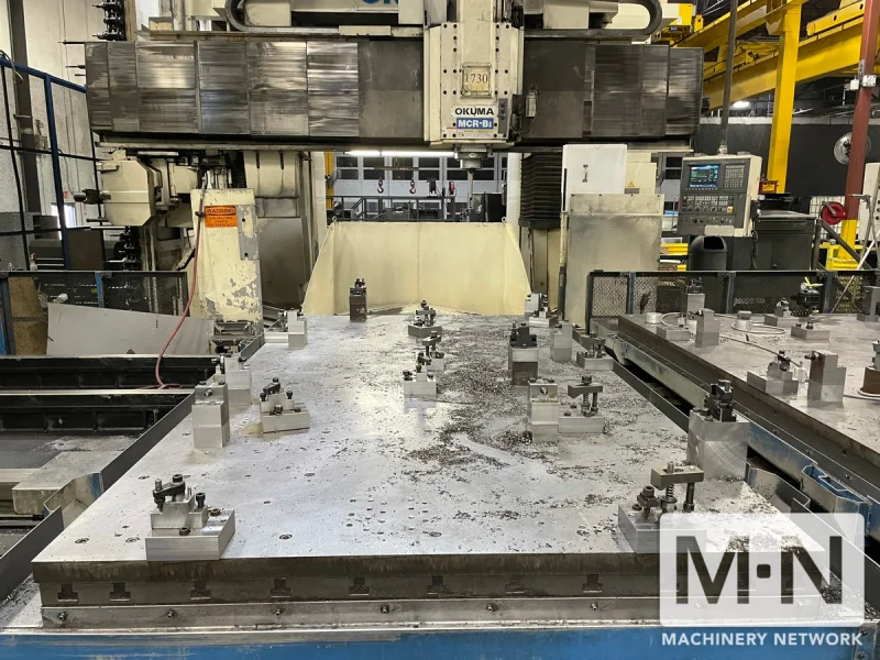 Okuma MCR-25-BII Bridge-Type CNC Universal Machining Center - New 1996