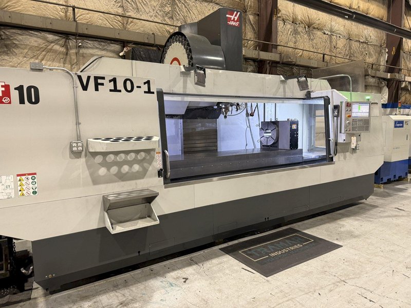 Used 2019 Haas VF-10/50 CNC Vertical Machining Center with 4th Axis (HRT-450) For Sale