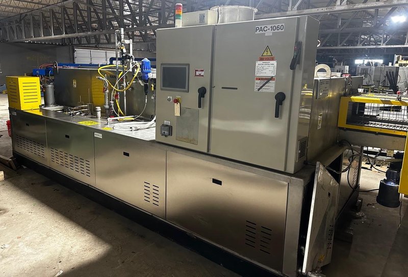 Ransohoff Leanveyor Stainless Steel High-Production 2-Stage Washer