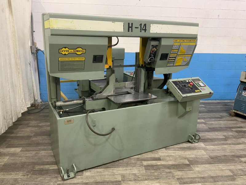 14" X 14" HYD-MECH MODEL H-14 HORIZONTAL BAND SAW: STOCK #81079