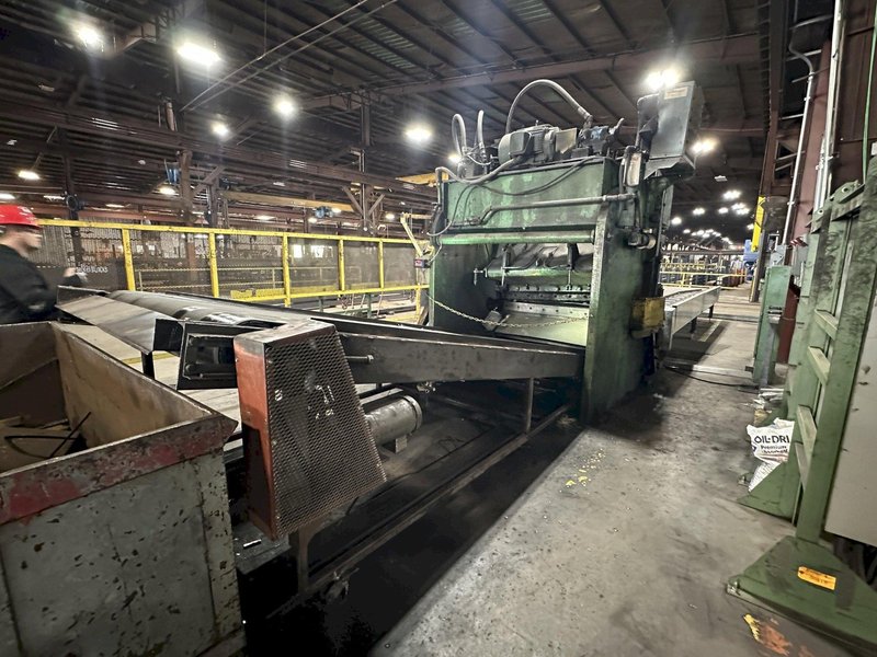 6' X 3/4" PACIFIC HYDRAULIC PLATE SHEAR: STOCK #23760