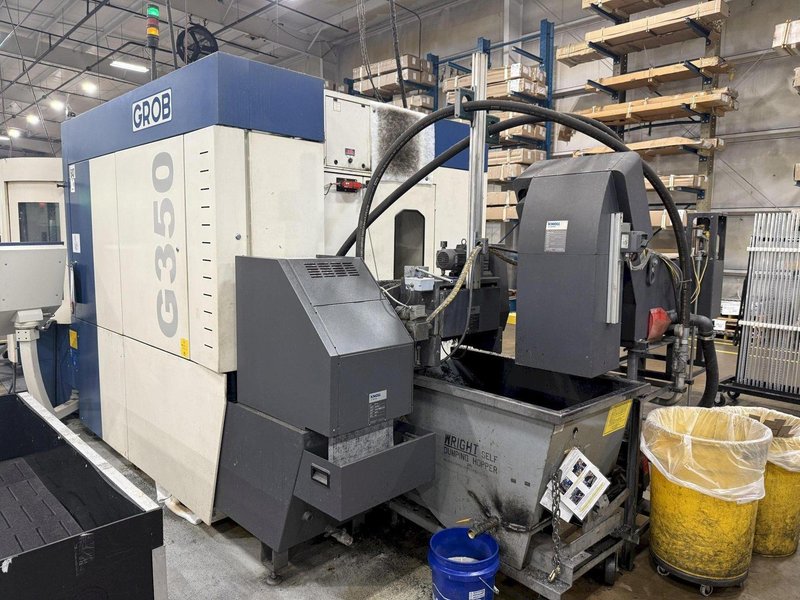 2012 Grob G350 Used 5-Axis Used CNC Horizontal Machining Center For Sale