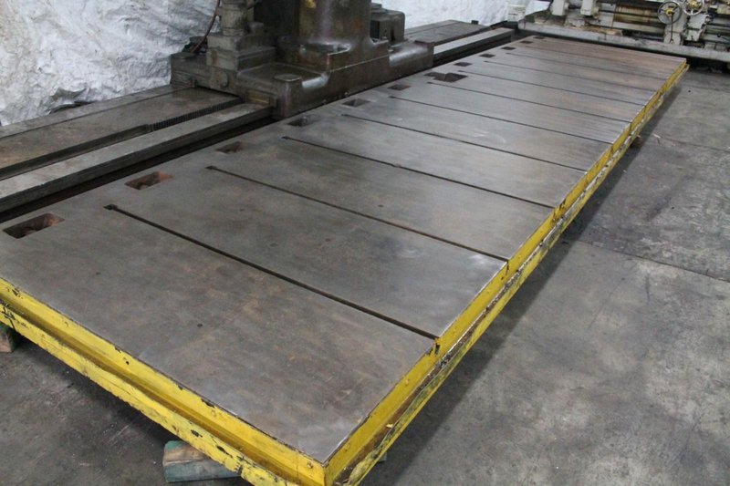 72' X 276' T-SLOTTED SURFACE PLATE: STOCK #66102