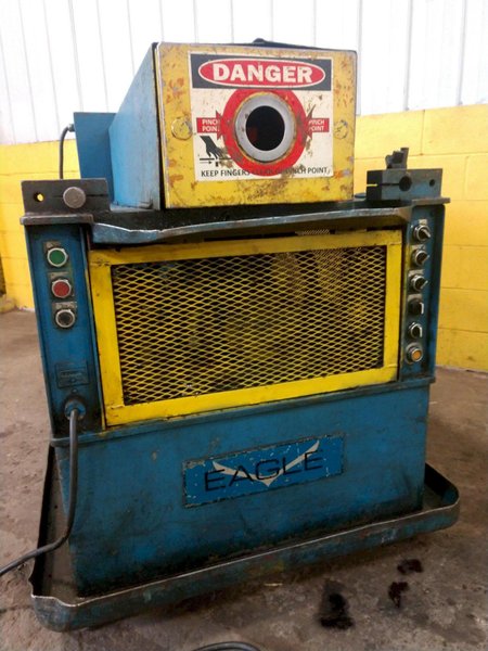 3&quot; EAGLE MODEL #I/O HYDRAULIC END FORMING MACHINE: STOCK #14106