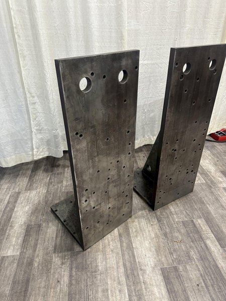 1 SET 18&quot; X 48&quot; ANGLE PLATES: STOCK #78445