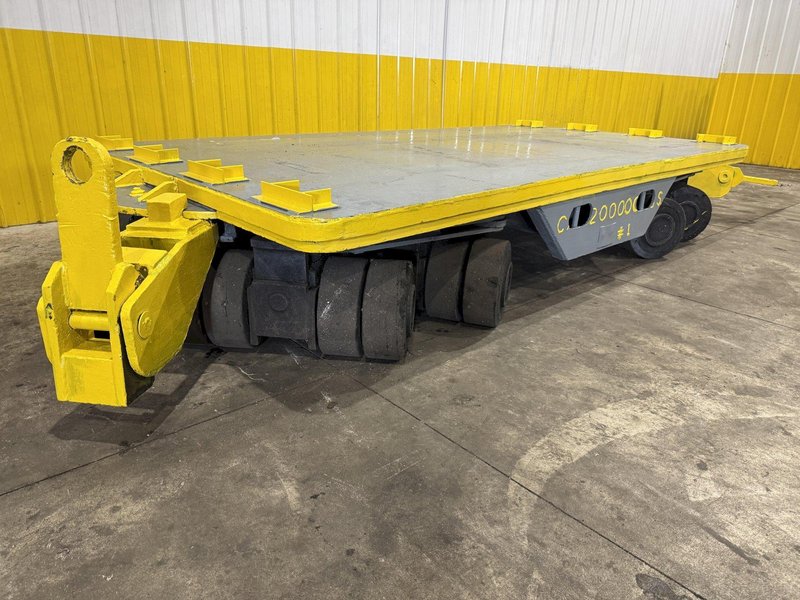 200,000 LBS x 144" x 78" LORDSTOWN HEAVY DUTY ROLLING TRANSFER CART: YOBRO #23995