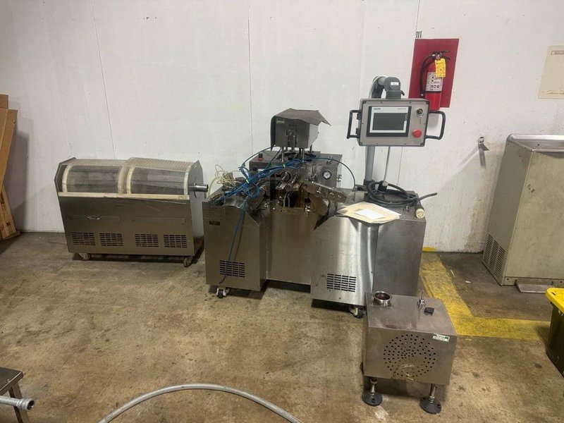 Complete Gel Cap Manufacturing Line – Includes Gel Cap Former, Extractor, Dryer, Polisher &amp; More