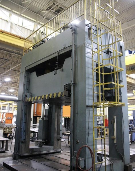 200 TON ABESEIKI CDS-2520-200M HYDRAULIC SPOTTING PRESS. STOCK # 0771726