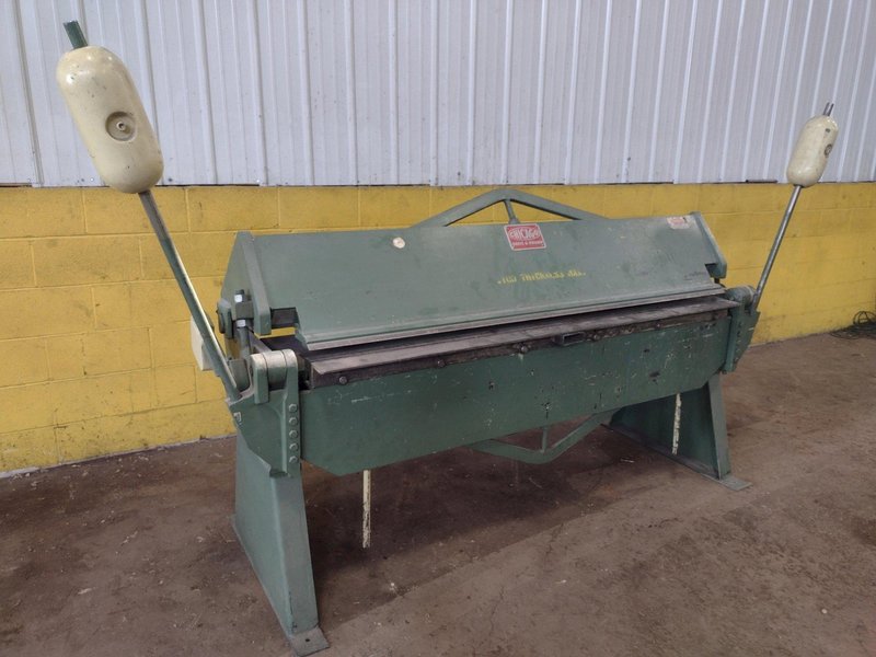 6&#039; X 12 GAUGE CHICAGO D&amp;K MODEL #SB612 APRON BRAKE: STOCK #23781