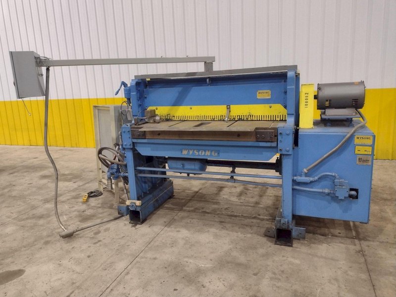 52″ x 14 GAUGE WYSONG MODEL #HS-1252 MECHANICAL SHEAR