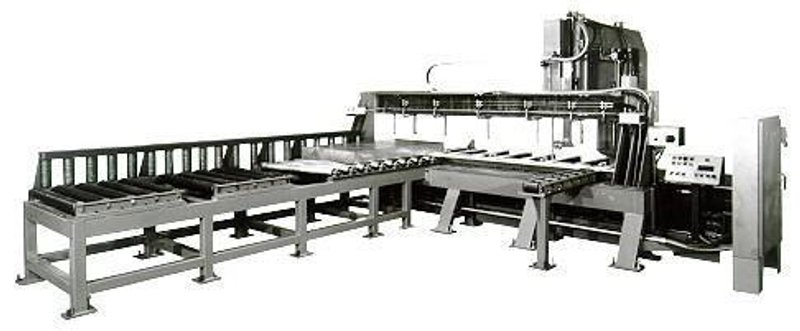 TANNEWITZ MODEL 6024MH VERTICAL BAND TYPE PLATE SAW: STOCK 59088