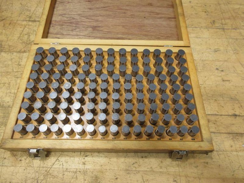 Meyer M4 Minus Pin Gages .626"-.750" *COMPLETE SET*- Auction Item