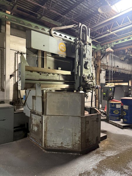 GIDDINGS &amp; LEWIS VERTICAL TURRET LATHE. STOCK # 0546626