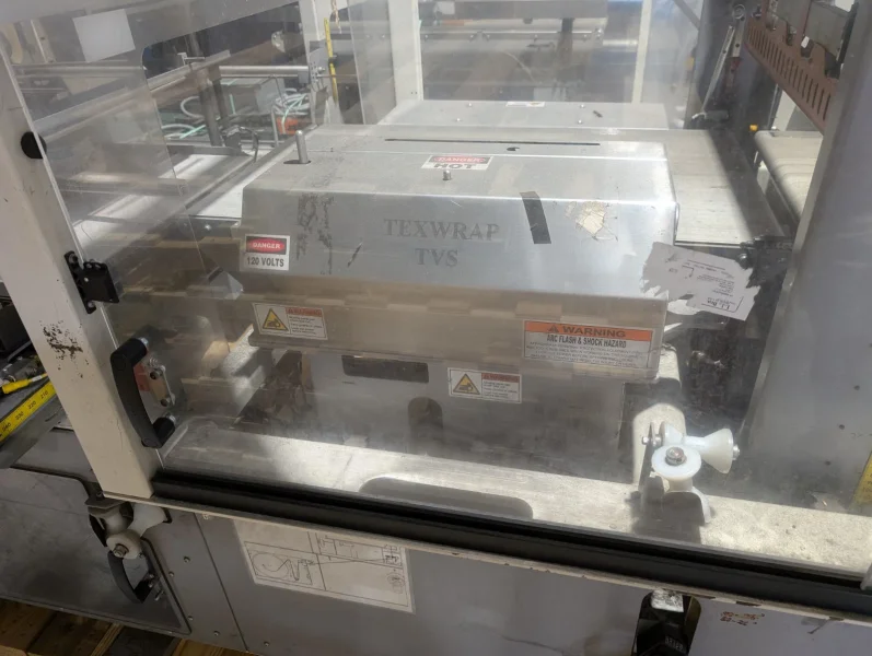 Texwrap 2410ISS Automatic Side Seal Shrink Wrapper with Texwrap ST-1322 Heat Tunnel, 2019