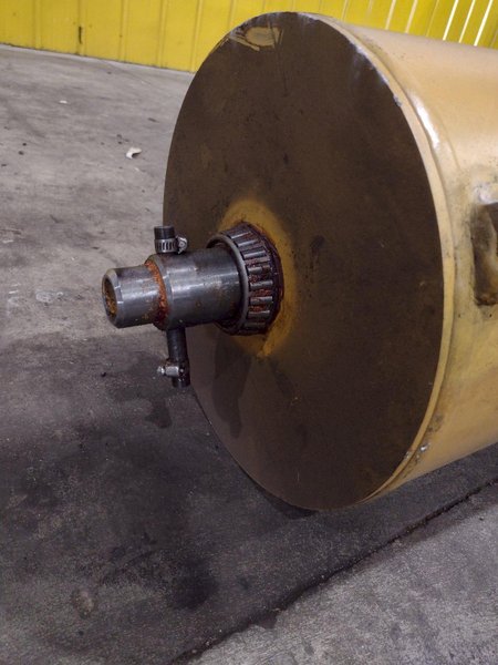 1 TON X 12&#039; X 7&#039; GORBEL FREE STANDING JIB CRANE W/ 1 TON CM LODESTAR ELECTRIC CHAIN HOIST: STOCK #23675